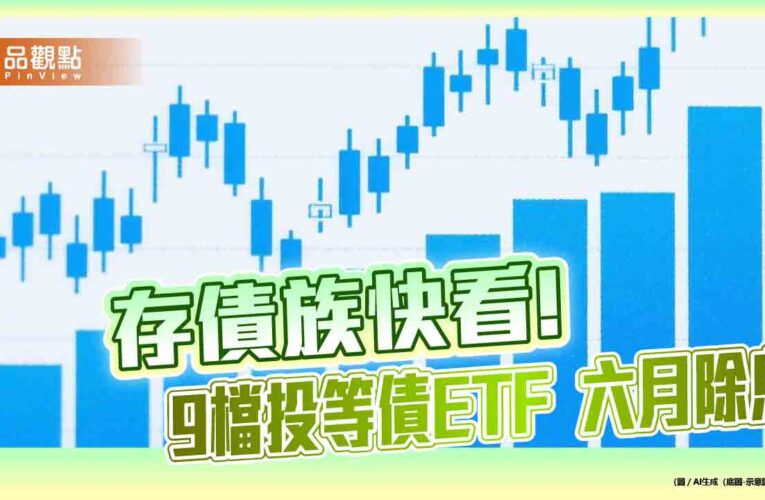 投等債ETF六月除息一表掌握　00970B年化配息率7.23%領先！