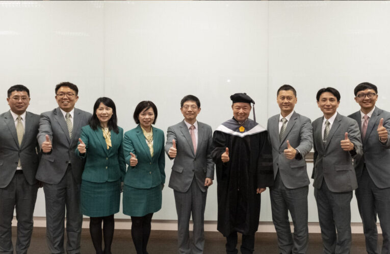 玉山金控創辦人黃永仁　獲頒臺北大學名譽博士學位