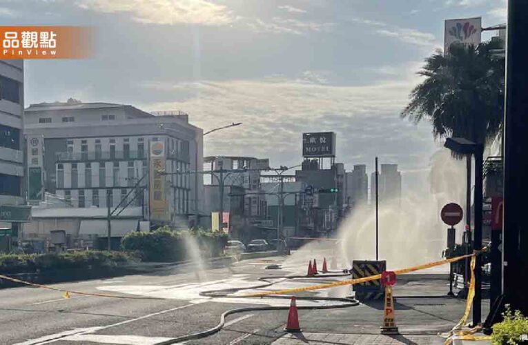 台南永康瓦斯外洩驚魂！封路10小時 店家緊急撤離