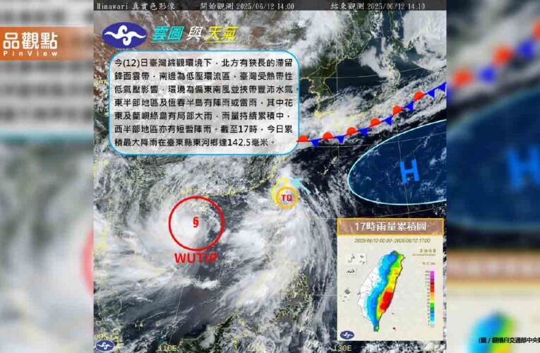 豪雨狂襲南台灣下到「紅到發紫」！全台連續炸雨2天　