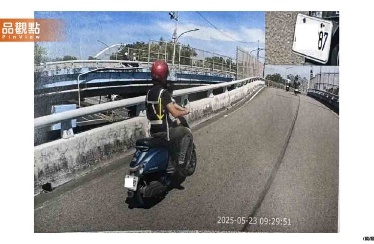 他揹1歲半寶寶騎車遭罰！沒安全帽可戴　爸遭檢舉挨罰