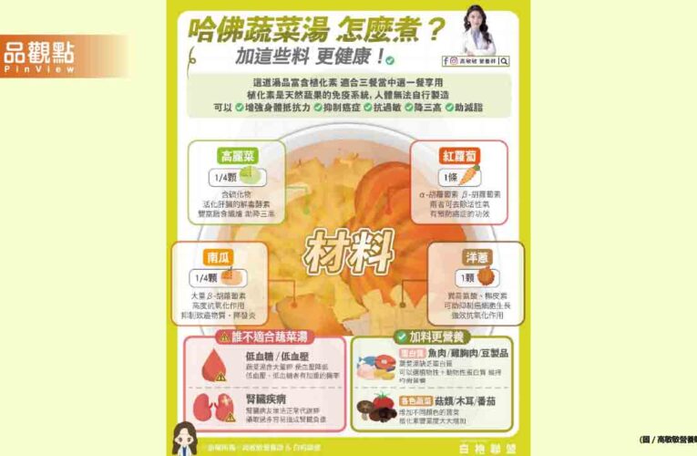 哈佛大學教授推薦的「抗癌蔬菜湯」到底是什麼？怎麼煮？