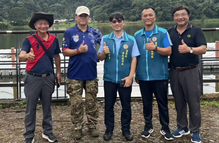 苗栗榮服處拜訪縱遊戶外趣 拓展退除役官兵就業機會