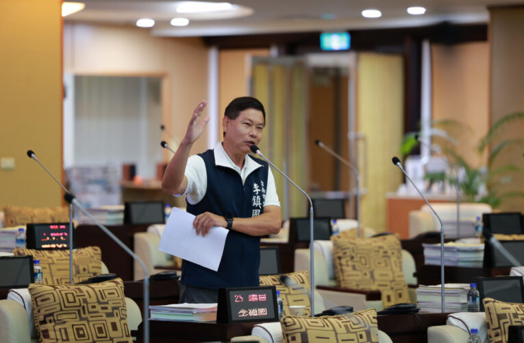 李鎮國總質詢文資考古衝突嚴重影響地方建設 黃偉哲歎：任人宰割