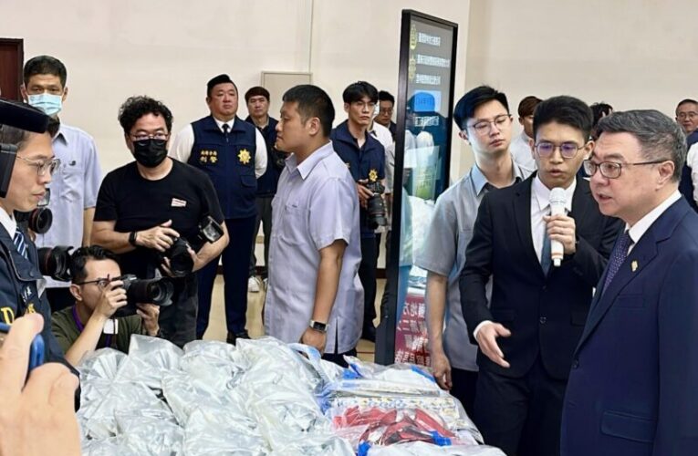 南警執行「安居緝毒專案」成果豐碩  獲行政院長高度肯定與勉勵