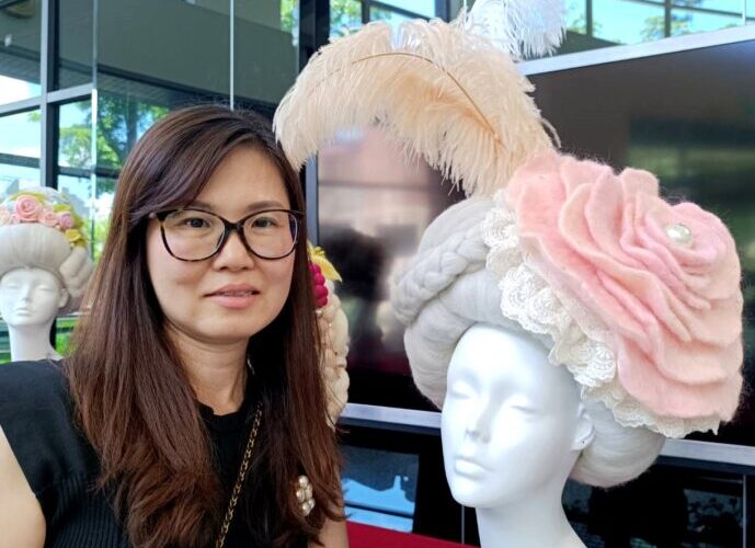 正修舉辦羊毛氈藝術創作展 簡湘紜洛可可風永續之美