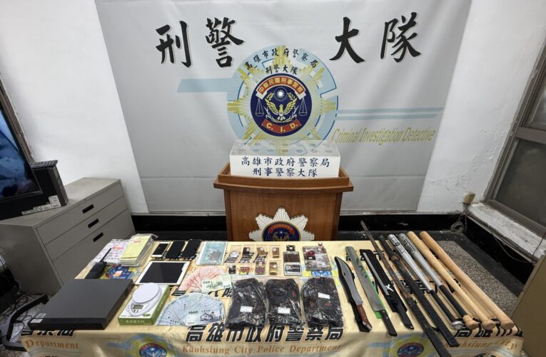 高市刑大破獲無照KTV毒窟 54人群聚吸毒當場就逮