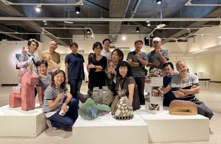 不只是陶藝！《築光之境》大墩開展 讓雕塑說話，讓土地發光