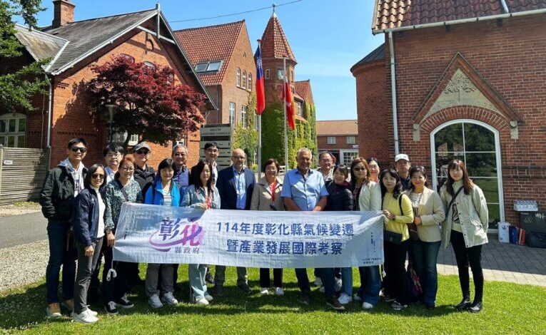 彰化縣府參訪丹麥達爾姆農業學院　借鏡智慧畜牧綠色農業經驗