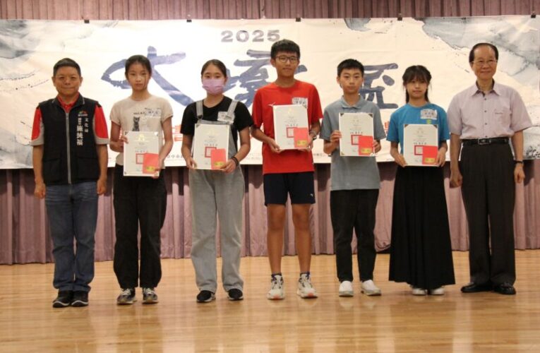 中市大墩盃學生書法精彩佳作首度擴大展出 邀民眾順遊西區文字秘境