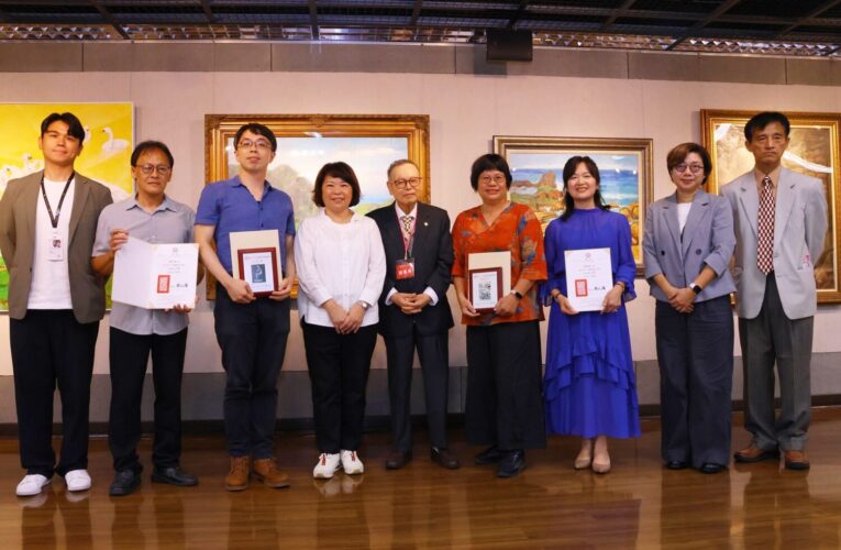 畫都再現臺陽風華　91載藝韻綻放嘉市　黃敏惠讚「藝壇瑰寶」