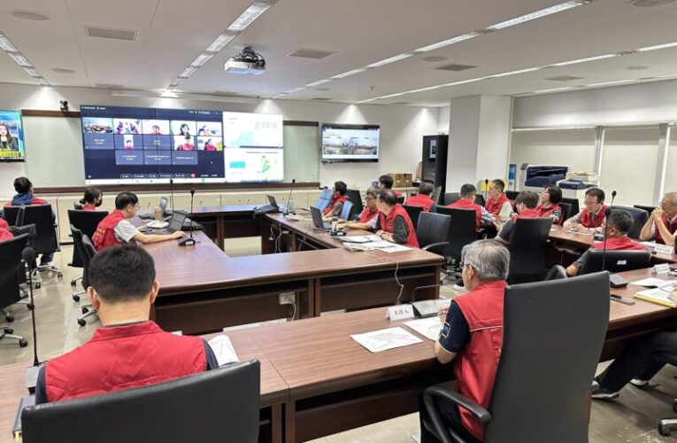 中市建設局召開防災會議　災後搶修不間斷