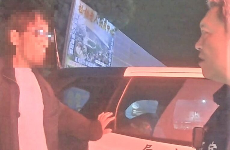 散步不慎跌倒　長竹警心助受傷男子送醫