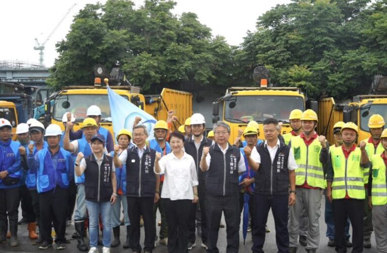 台中隊挺進嘉義世賢路　展現救災高效率