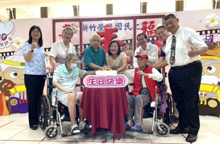 榮光慕道關懷社參訪新竹榮家　慶生餐會捐款傳遞關懷