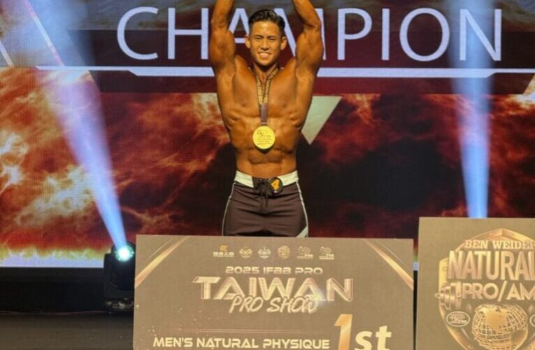 2025 IFBB PRO SHOW台灣職業大賽最終日震撼落幕！七張自然職業卡、兩張奧賽、一張本韋德出爐