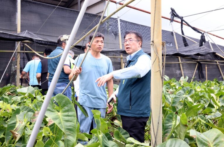 黃偉哲深入七股、下營勘災  全力協助災區復原重建