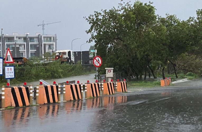 嘉義市湖子內排水護欄缺口修補完工　強化防洪力道降低溢堤風險