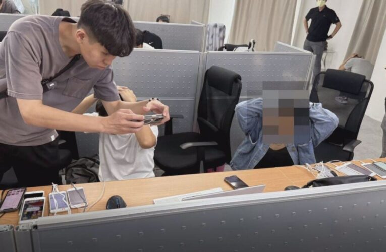 跨國博弈機房竟藏匿台中 雄警破千萬賭資逮九嫌