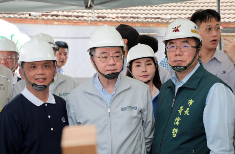 行政院長卓榮泰南下督導台南風災復原 聚焦人力調度與通訊搶修