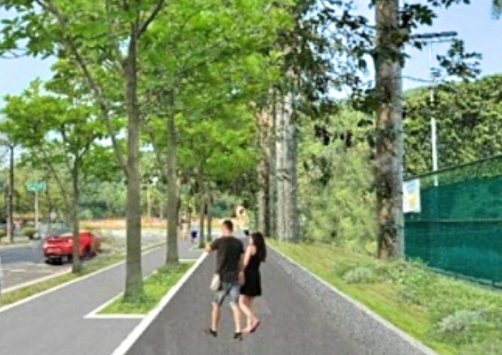 改善鼓山運動中心人行景觀環境  拆除中華一路天橋
