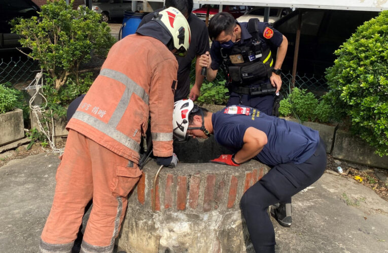 見義勇為，化解危機！　竹市3位國中生機警通報警消救出墜井婦人