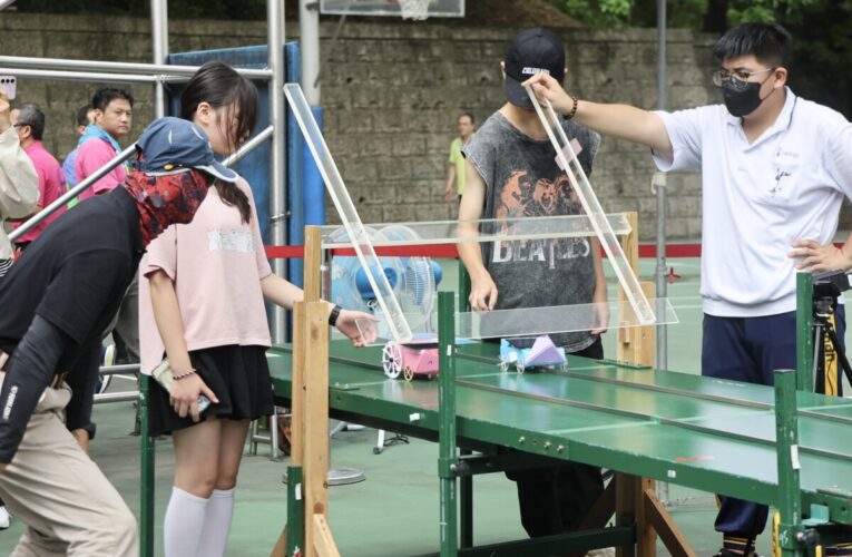 日頭炎炎 高雄市國中生太陽能水陸競賽車大展身手 發揮設計創意、展現科技力