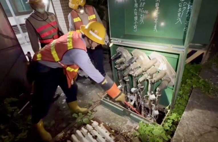 前金586戶凌晨停電事故 台電：已復電 原因待查