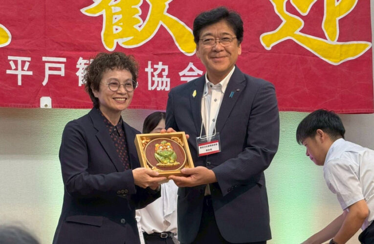 臺南代表團赴日參加鄭成功生誕祭 深化臺日文化情誼
