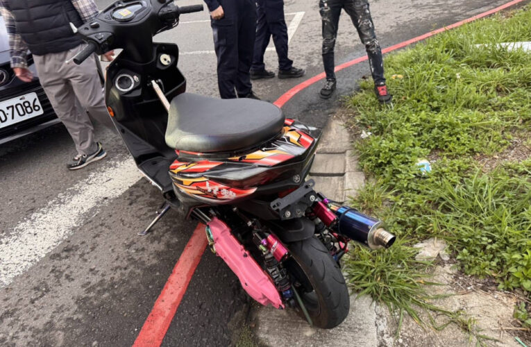 改管最高罰5400元 蘆竹警暑期加強取締違法改裝噪音車