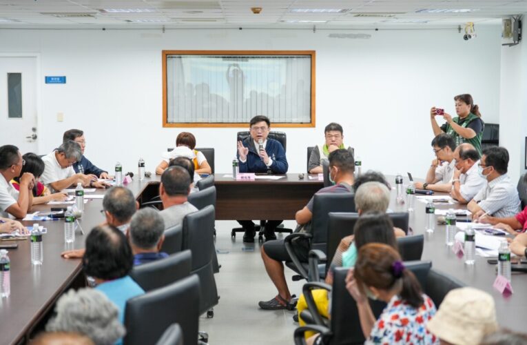 旗津中區污水廠破管損及住戶　賴瑞隆召集跨部門協調　全力爭取中央地方災後復原經費與受災戶10萬元專案援助