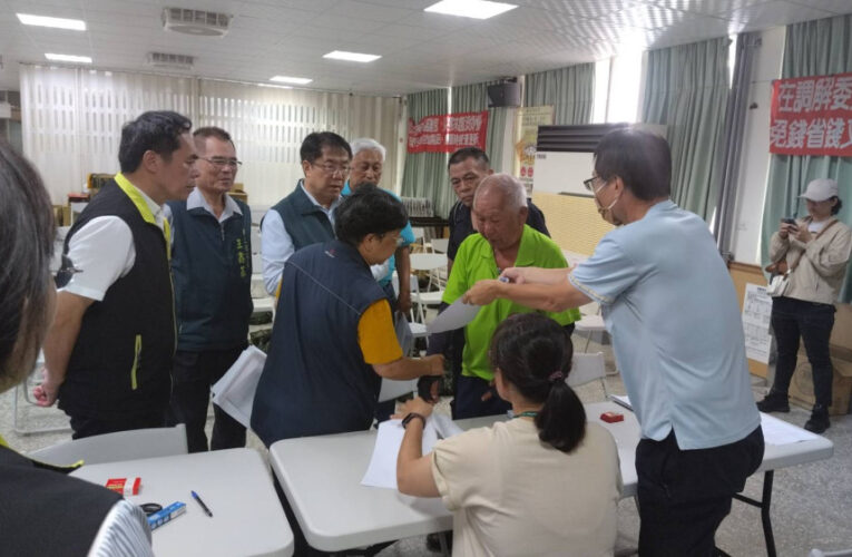 台南推天災臨工措施 市長黃偉哲慰問清理人員