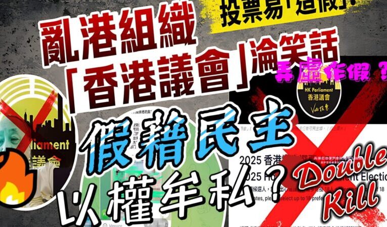 解析「香港議會」鬧劇  假藉民主、以權牟私？