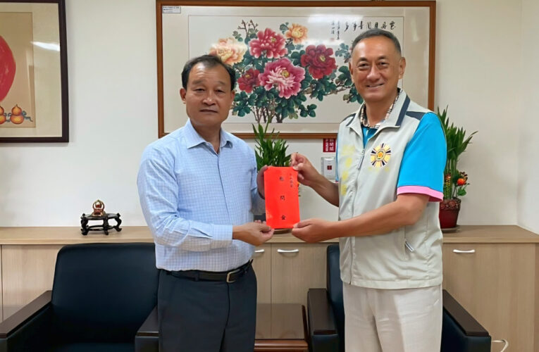 臺南榮家感謝欣桃董座房茂宏捐贈慰問金 關懷住民送暖