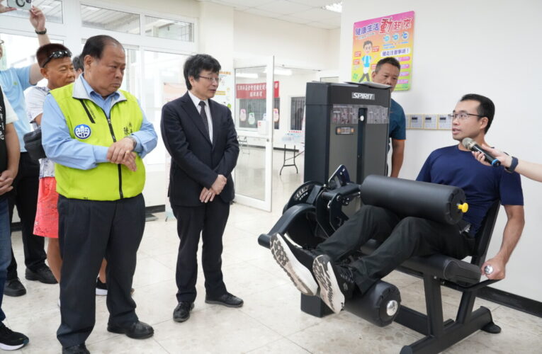 陳光復出席興仁銀髮健身俱樂部揭牌　持續打造高齡友善健康島嶼