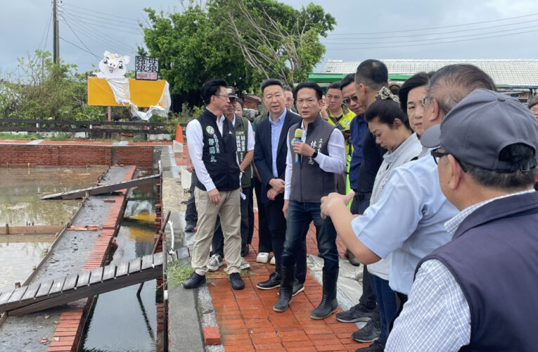 丹娜絲颱風重創台南觀光 朝野合力推動修復與振興