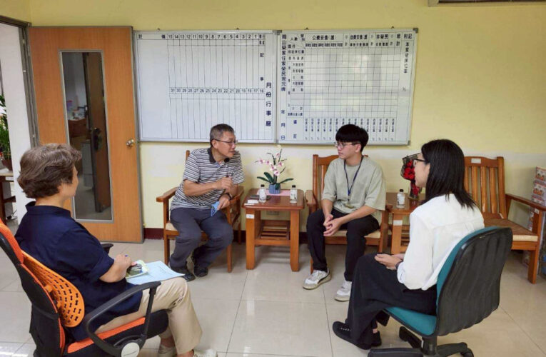 長榮大學督導至榮家關懷暑期實習學生