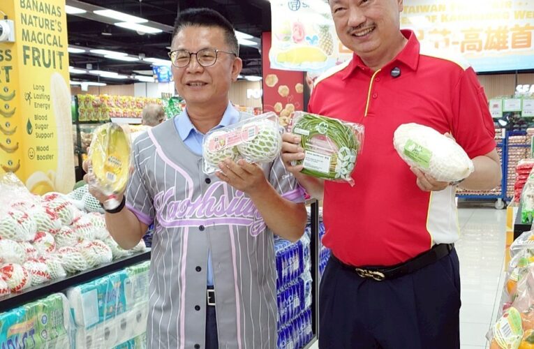 高雄農產閃耀東南亞！農業局:八大通路超過200家店鋪熱賣