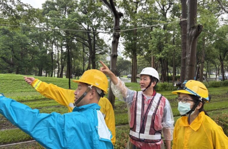 高市捷運局強化捷運工程防汛準備，並確保輕軌營運穩定