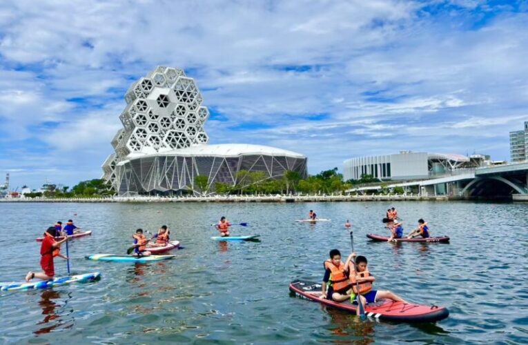 清涼一夏學安全！高市海洋局愛河灣水域安全訓練課程開跑囉！