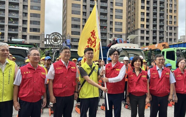 支援隊馳援台南後壁災區   陳其邁：換我們幫忙別人