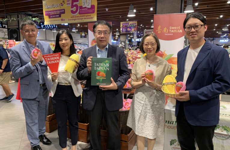 瘋芒再現！黃偉哲攜台南芒果赴大馬甜蜜再出擊