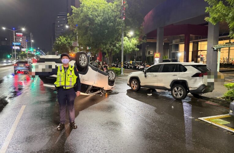 轎車擦撞疑似毒駕 左營警查獲毒品依法偵辦