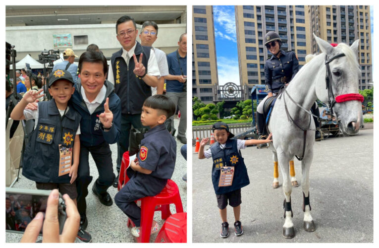 高市警辦理「小小警消」暑期體驗營  林炎田局長：青春守護從小扎根