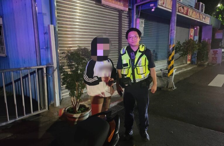 越南女移工誤設導航險闖國道　烏日警即時攔截助脫困