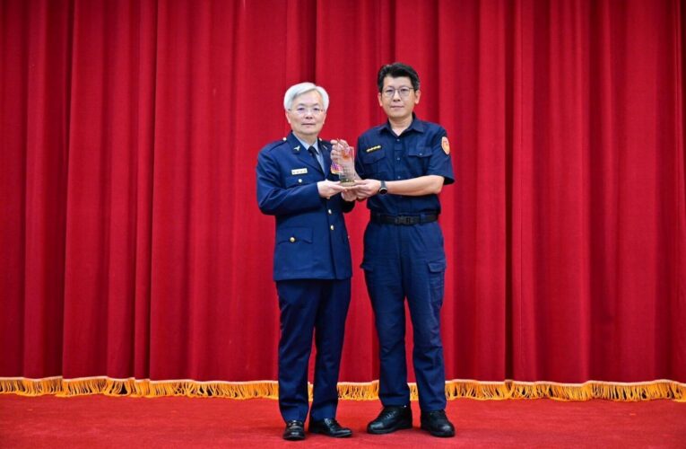 馬拉松人生！烏日巡佐王瑞波堅持熱忱　連續兩期獲頒警政署績優楷模
