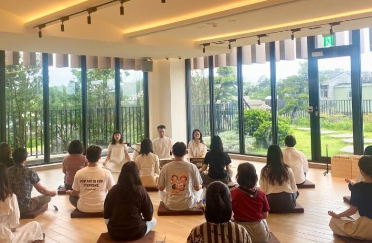 靈鷲山福城「FU光靜心」　佛前梵音走進內在寧靜與平安