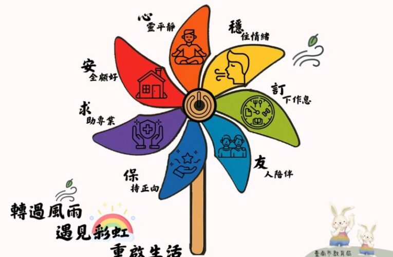 從風雨中看見力量 南市「彩虹風車」行動打造全方位學生心理守護網
