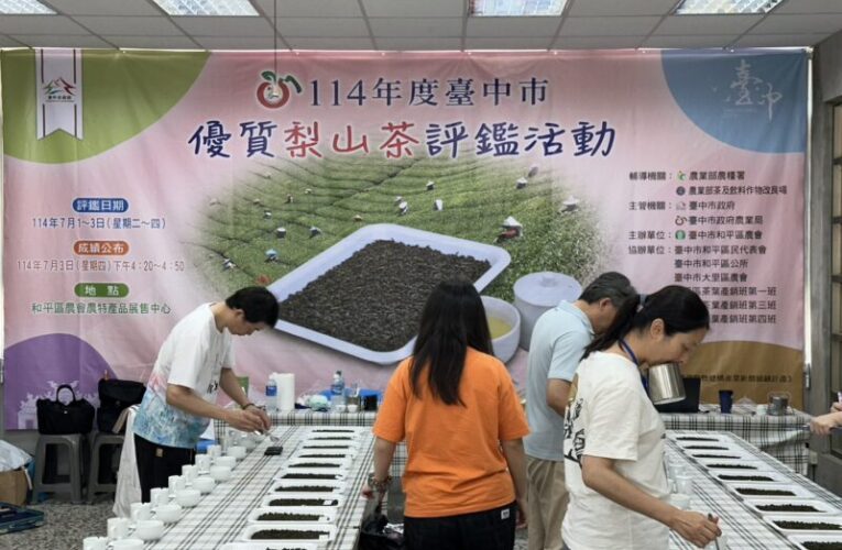 推廣梨山高山茶　中市農業局輔導和平農會辦競賽