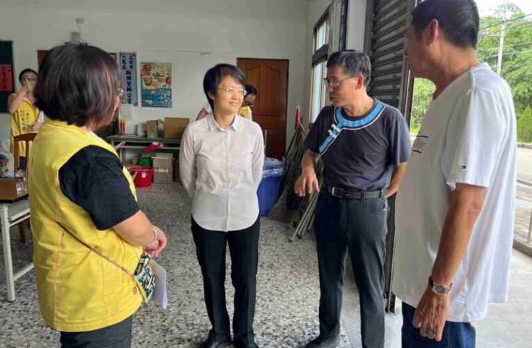 古秀妃主委古訪視六龜聆聽民意 支持地方建設與文化傳承